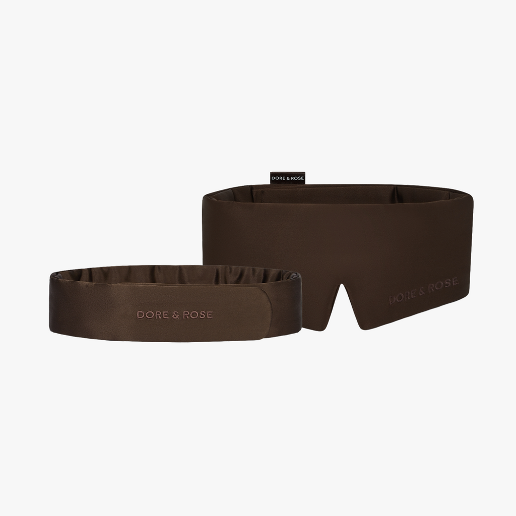 Silk Sleep Mask & Headband Duo