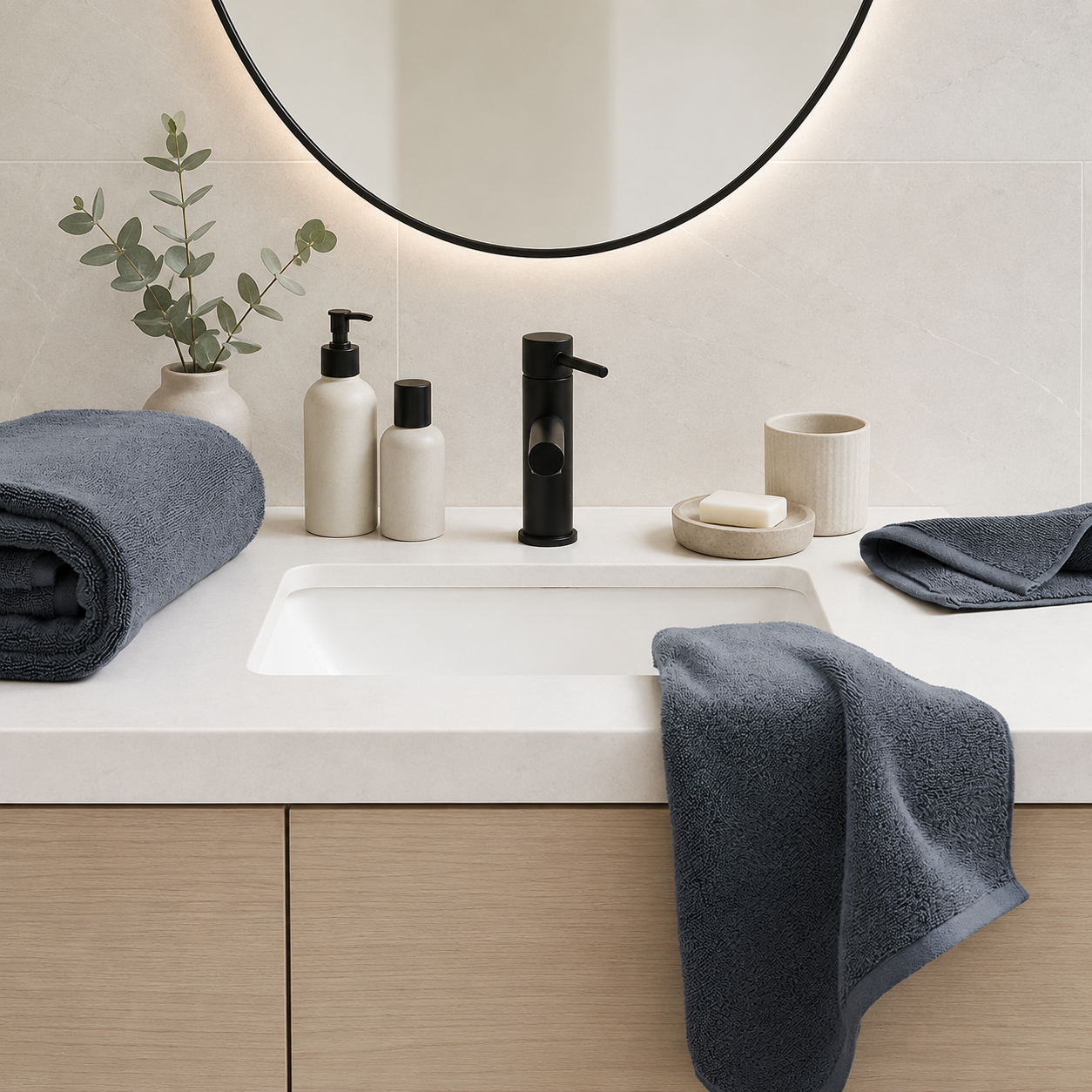 Plush Towel Set